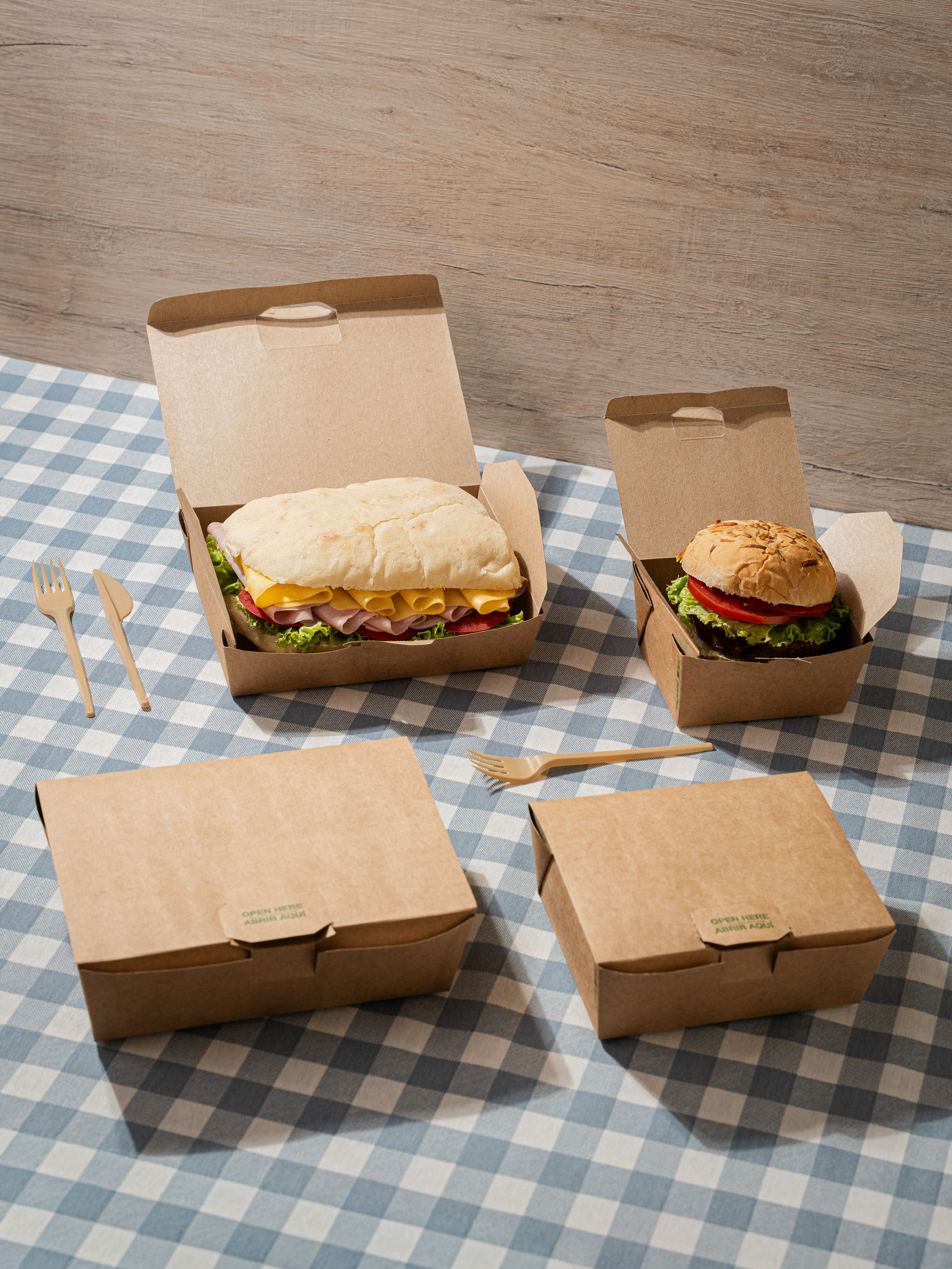CAJA DELIVERY DARNEL KRAFT 45OZ - 1332ML (15*14.5*6) *50UNID.