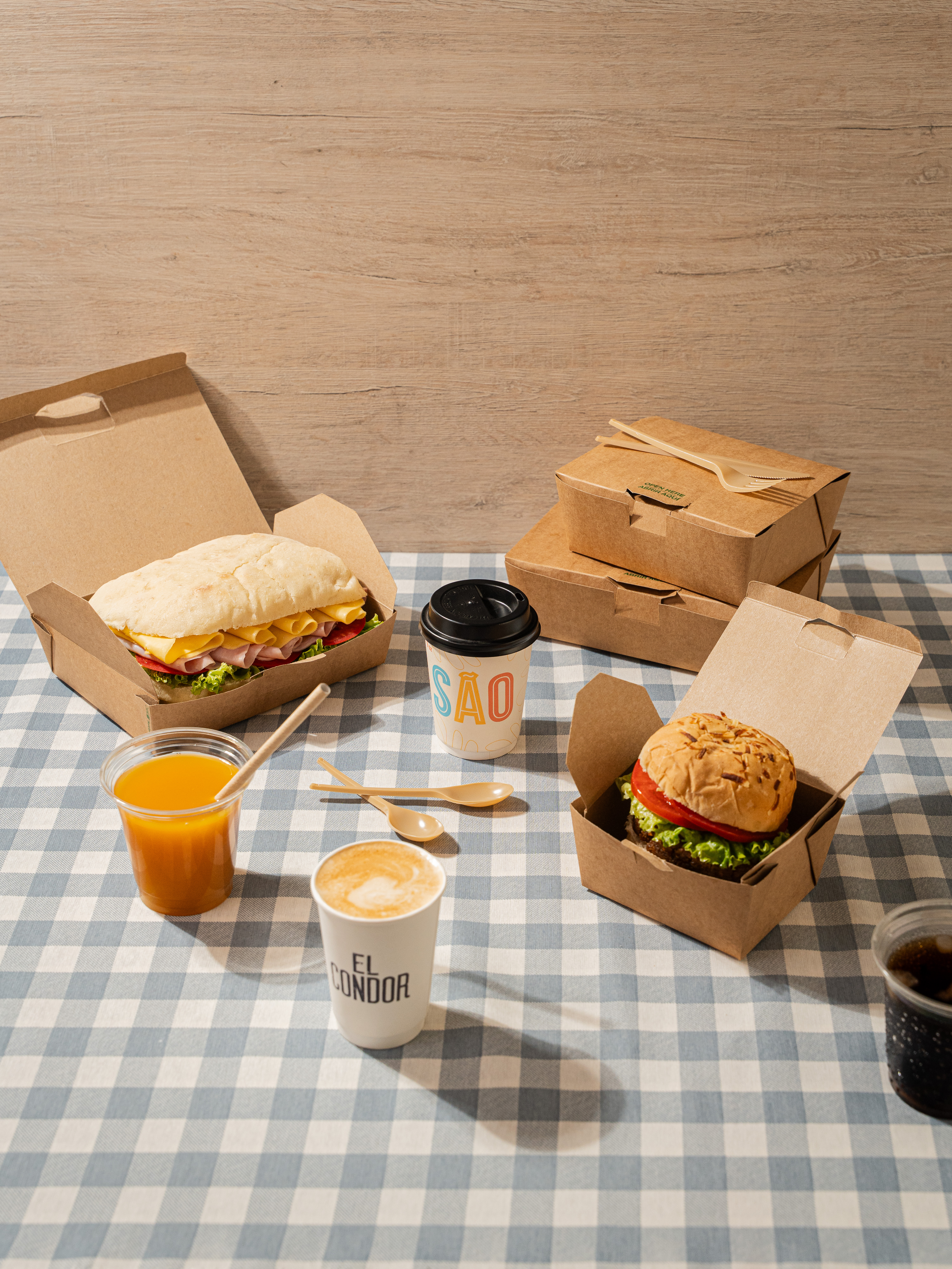 CAJA DELIVERY DARNEL KRAFT 45OZ - 1332ML (15*14.5*6) *50UNID.