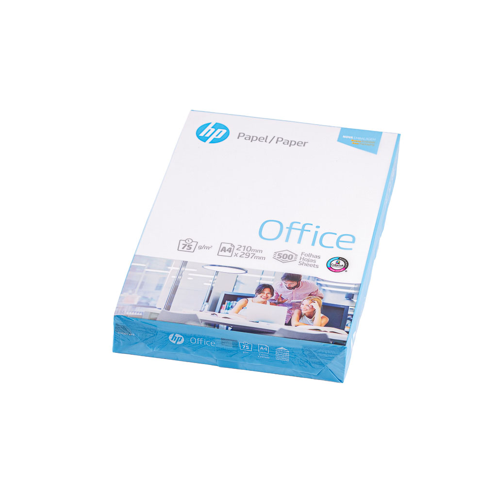 RESMA IMPRESORA A4 BLANCA HP 75GRS (21.6*29.7CM) *500HJS
