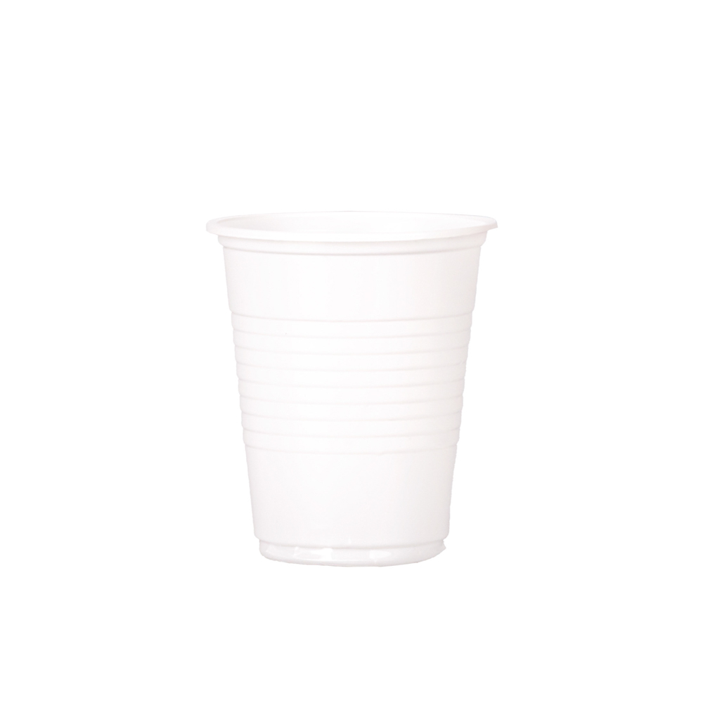 VASOS PLASTICOS BLANCOS 180CC DPM *100UNID