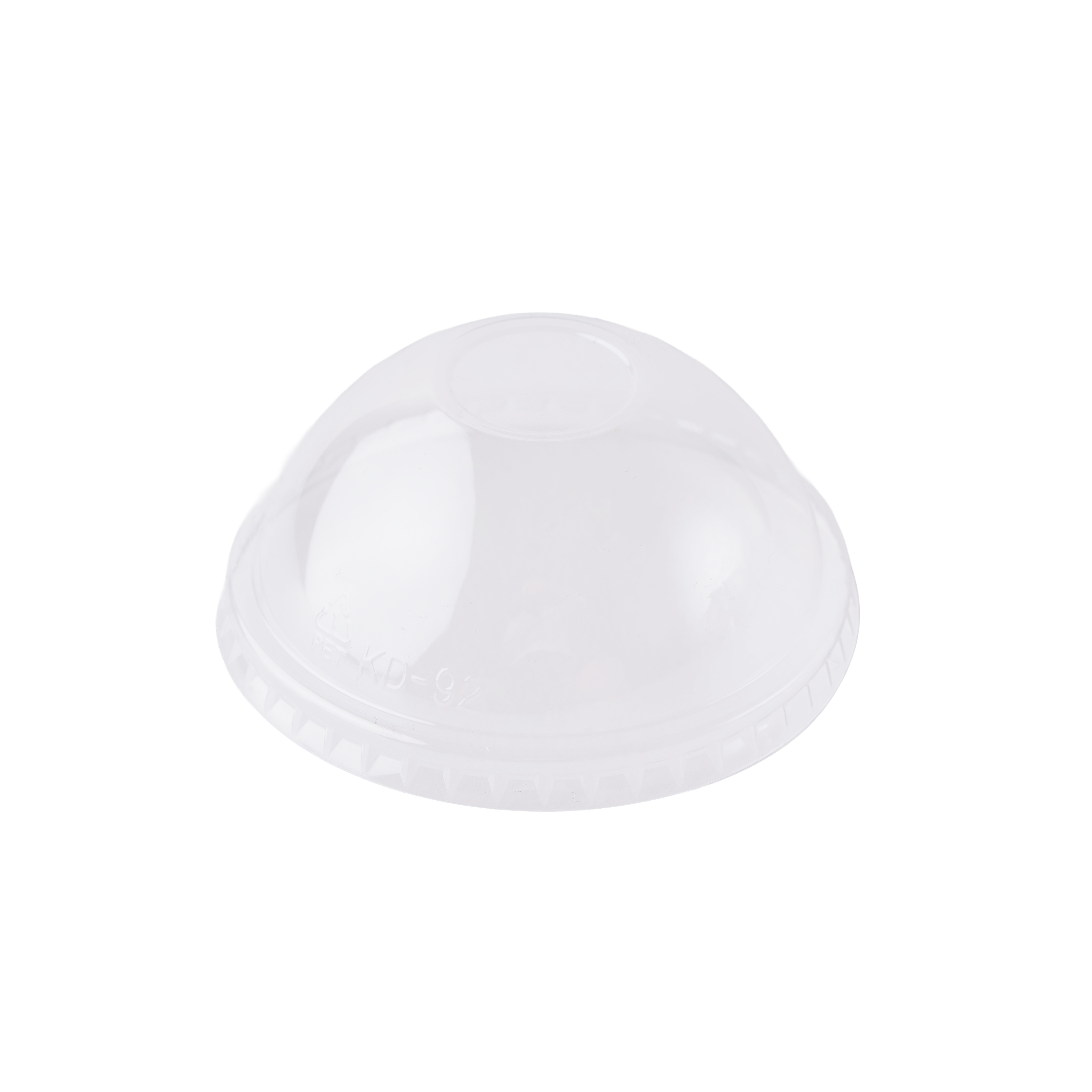 TAPA VASO PLASTICO FRAPPE PET MULTI (DOMO CERRADA) PARA 12/14/16OZ *100UNID