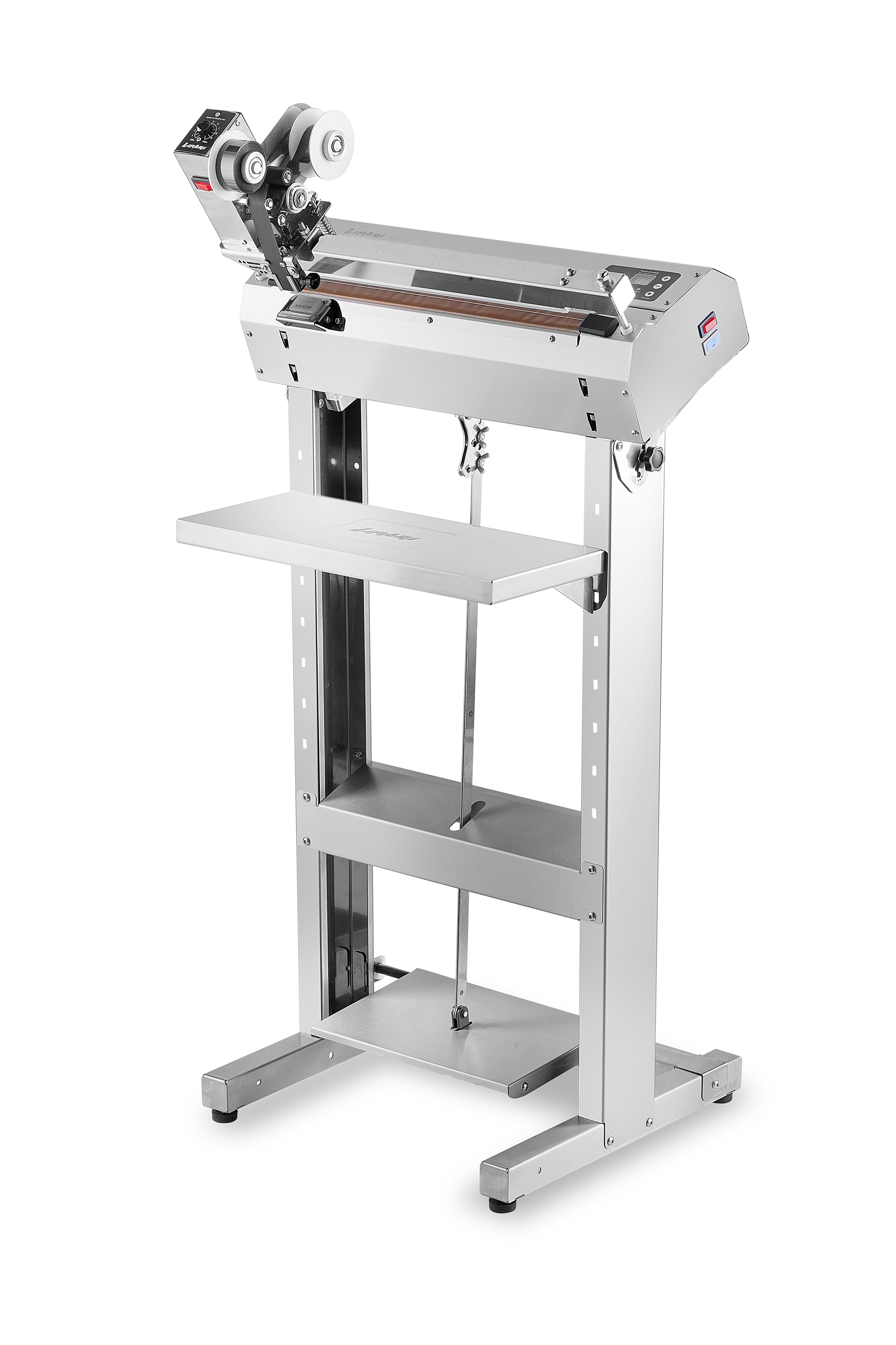 SELLADORA LIPARI CON PIE 40CM SELLADO DOBLE HORIZONTAL/VERTICAL (SR400) *UNID