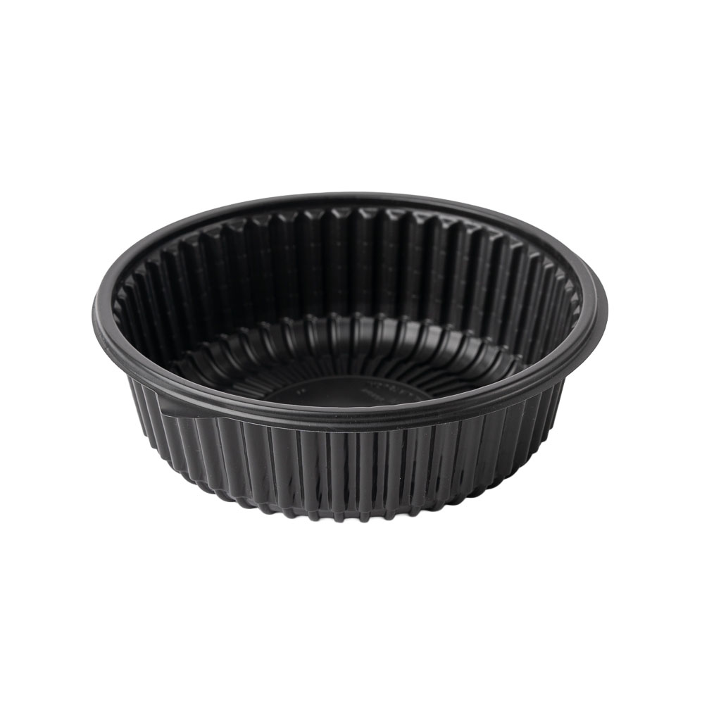 ENSALADERA REDONDA COTNYL PP NEGRO  (1070CC) (PPR60 NE) *200UNID