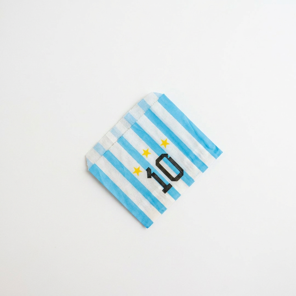 SOBRES PAPAS FRITAS PAPEL BIOXIDO IMPRESA MUNDIAL 11*8CM *100UNID