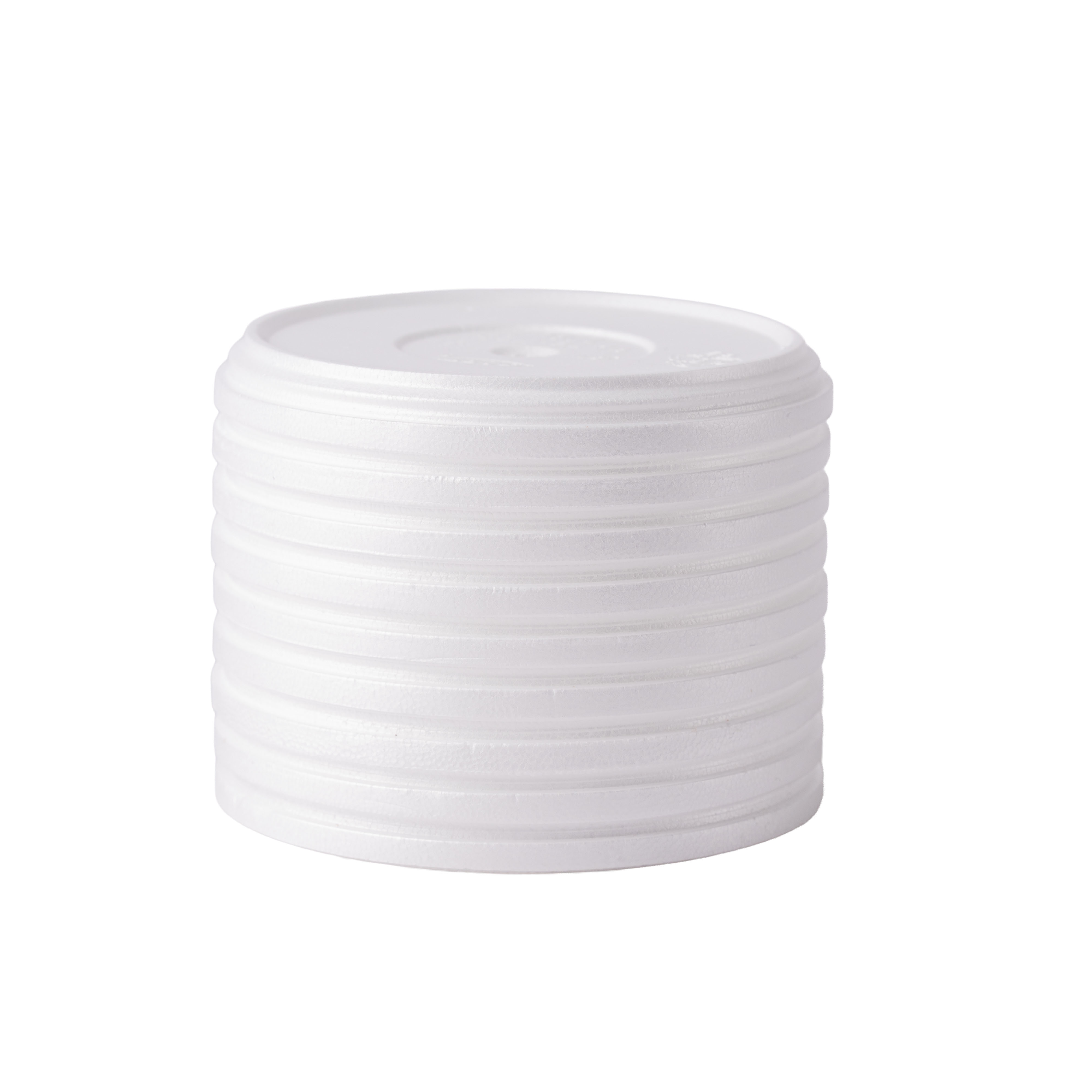TAPA CONTENEDOR TERMICO CASELLA WELL CUP ISOPOR  BLANCA *100UNID
