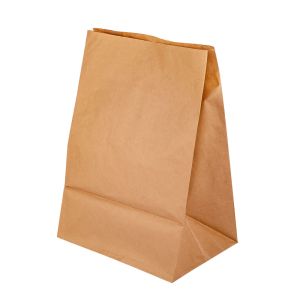 BOLSAS DELIVERY PAPEL KRAFT FONDO CUADRADO Nº8 (26*17.5*37CM) (80GRS) *50UNID