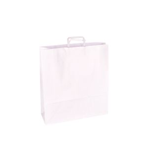 BOLSA BOUTIQUE PAPEL BLANCA 44*15*45CM *UNID