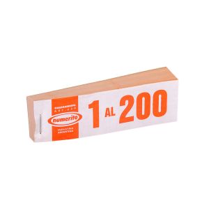 NUMEROS 1 AL 200 *UNID