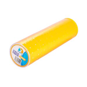 ETIQUETAS TIPO MOTEX EZCO NARANJA PACK *10 ROLLOS