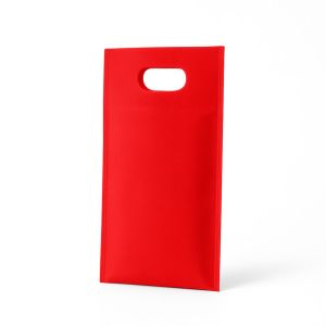 BOLSA FRISELINA RIÑON LISA 15*26CM ROJO (OK-17) PAQ *20UNID