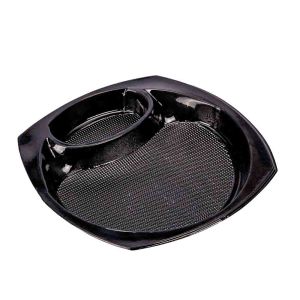 PLATO CON SALSERA GRANDE (23*2CM) (S1N) *50 UNID.
