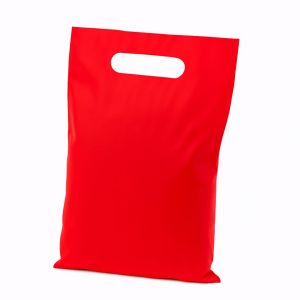 BOLSAS RIÑON LISAS TERLIZZI 15*25CM ROJO REFORZADAS (60MIC) PAQ.*50UNID