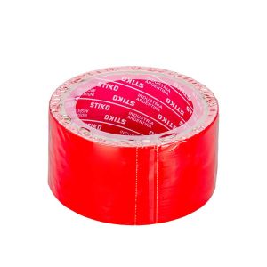 CINTA POLIPROPILENO COLOR 48MM*50MTS ROJO STIKO *ROLLO