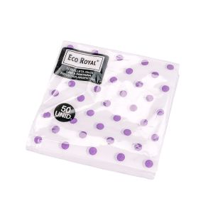 SERVILLETA HOGAR FANTASIA (33*33CM) ECOROYAL PAQ *50UNID