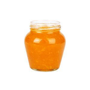 FRASCO VIDRIO CRISTAL.290CC ALMENDRA (TAPA 63MM) SIN TAPA  PACK *20UNID