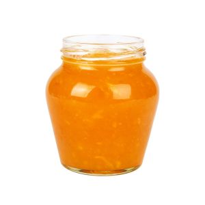 FRASCO VIDRIO CRISTAL.360CC ALMENDRA (TAPA 63MM) SIN TAPA PACK *20UNID