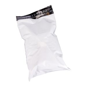 BOLSAS E-COMMERCE TRICAPA 25*35CM BLANCA/NEGRA (60MIC + FAJA SEGURIDAD) *50UNID