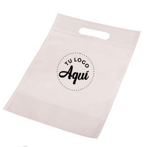 mEP BOLSA FRISELINA PERSONALIZADA RIÑON BLANCA 22.5*30CM X UNIDAD