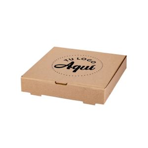 mEP CAJA PASCUALINA CARTON MICRO MARRON/MARRON PERSONALIZADO (28*28*5.3CM) X UNIDAD