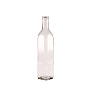 mEP BOTELLA VIDRIO ACEITE CRISTAL PERSONALIZADA CUADRADA ALTA (250CC) X UNIDAD