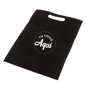 mEP BOLSA FRISELINA PERSONALIZADA RIÑON NEGRA 30*40CM X UNIDAD