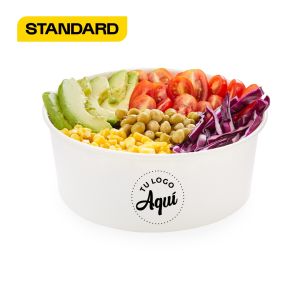 mEP ENSALADERA POLIPAPEL BLANCO PERSONALIZADO 50OZ (1480CC) X UNID.