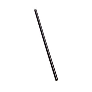 SORBETES GASTRONOMICOS PLASTICOS PARA TRAGOS NEGROS (6MM*23.5CM) BOLSA*500UNID