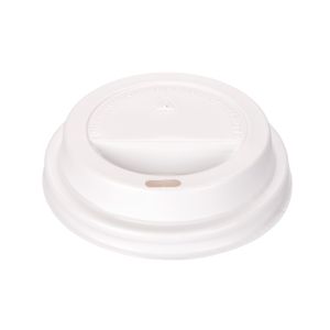 TAPA VASOS POLIPAPEL ENPOLEX.12OZ CON PICO BLANCA P/DOBLE Y SIMPLE PARED *100UNID.