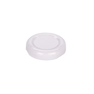TAPA BOTELLA VIDRIO JUGO 38MM AXIAL BLANCA (METAL) PACK *20UNID
