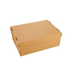CAJA ARCHIVO CARTON TAPA VOLCADA M&D OFICIO SEMI PESADO Nº12 (25*36*12CM) *UNID