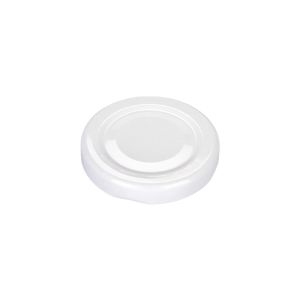 TAPA FRASCO VIDRIO 48MM AXIAL BLANCA (METAL) PACK *20UNID
