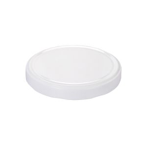 TAPA FRASCO VIDRIO.110MM AXIAL BLANCA (METAL) PACK *4UNID