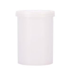 POTE PLASTICO NATURAL CON TAPA PRESION.100.GRS *UNID
