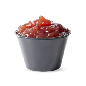 POTE SOUFFLE PLASTICO NEGRO.5.5OZ PAQ.*100UNID