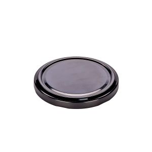 TAPA FRASCO VIDRIO 82MM AXIAL NEGRA (METAL) PACK *12UNID