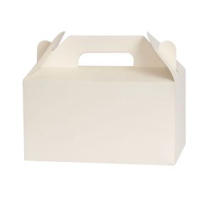 VALIJIN MCD CARTULINA BLANCA (19*11*11CM) mE *25UNID