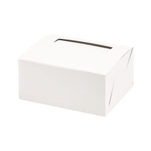 CAJA EXHIBIDORA C/SOLAPA BLISTER CARTULINA BLANCA (13X16X7.5CM) mE *50UNID