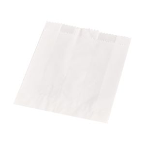 BOLSA MEDIALUNAS PAPEL ANTIGRASA BLANCO (15*5*17CM) (SIMIL BIOXIDO) *100UNID
