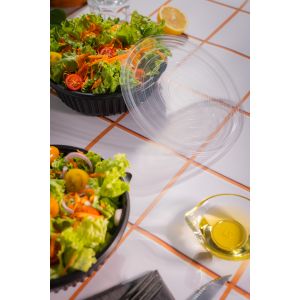 ENSALADERA REDONDA COTNYL PP NEGRO  (1070CC) (PPR60 NE) *200UNID