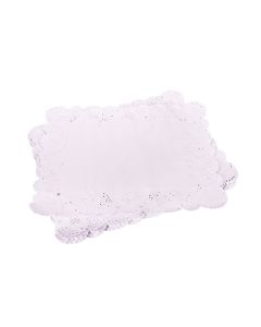 BLONDAS PAPEL BLANCA RECTANGULAR 35*45CM *100UNID