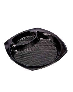 PLATO CON SALSERA GRANDE (23*2CM) (S1N) *50 UNID.