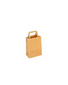 BOLSA BOUTIQUE PAPEL KRAFT 16.5*09.5*21CM *UNID