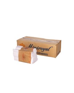 SERVILLETA GASTRONOMICA BLANCA (15*15CM) ROYALITA (TISSUE) CAJA *1.75KG