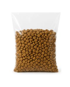 BOLSAS PLASTICAS mE PE CRISTAL (B/D - 45MIC - S/F) .40X50CM *100UNID