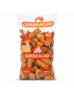 BOLSAS LEÑA FERNANDEZ (PE CRISTAL - 70MIC - 35X65) QUEBRACHO 7KG *100UNID