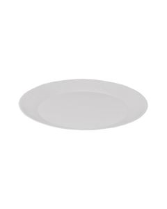 PLATO RIGIDO REDONDO BOYANO 23CM BLANCO *UNID