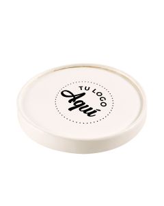mEP TAPA POTE HELADO POLIPAPEL PERSONALIZADO 250CC/360CC/500CC mE X UNIDAD