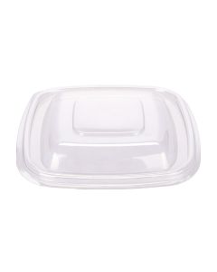 TAPA ENSALADERA CUADRADA BANDEX PET (750CC) (105444T) *50UNID