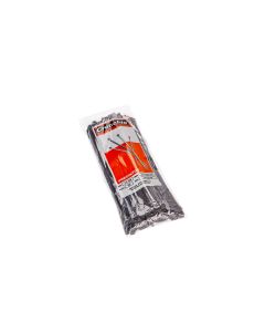 PRECINTOS PLASTICO NEGRO 30CM*7.5MM CRECCHIO *100UNID