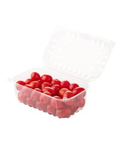 CUBETA FRUTIHORTICOLA CLAMSHELL 500GRS PET PERF. (M4380BX) (18*11*8CM) *100 UNID.
